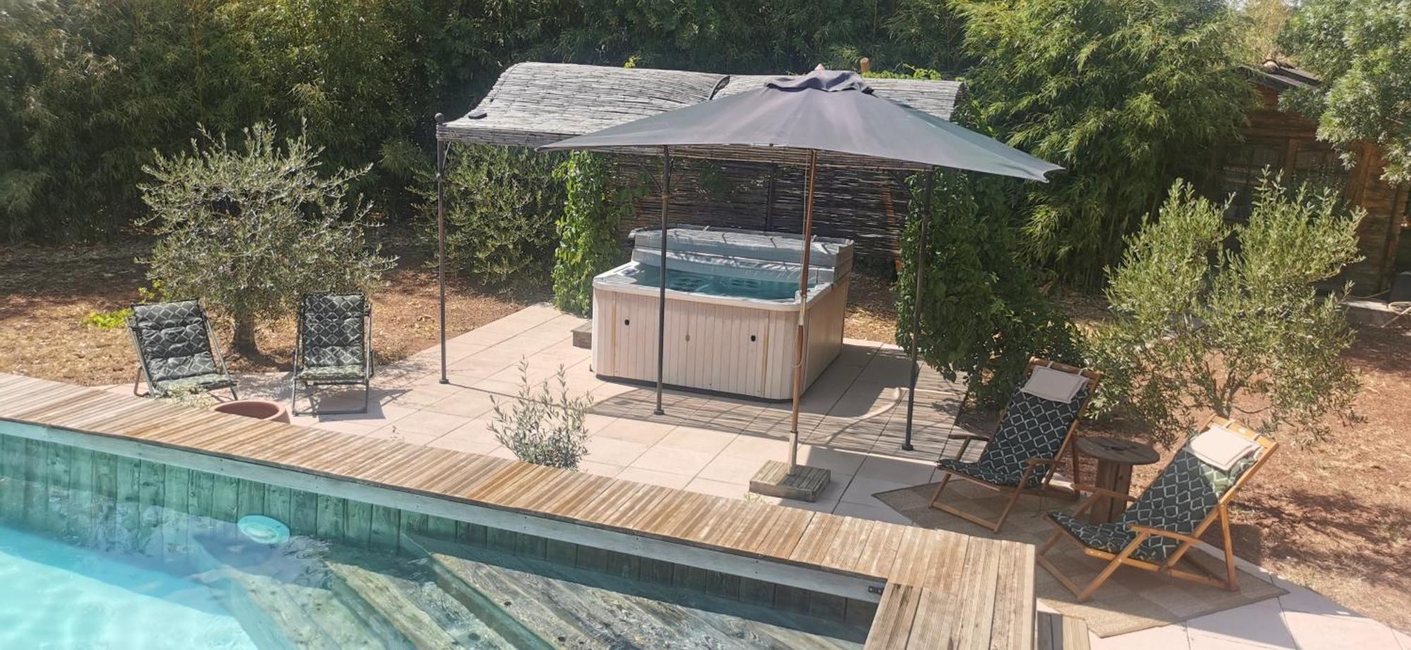 Studio De Charme En Provence, Piscine Et Jacuzzi Partages Ле-Люк Экстерьер фото
